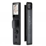 Aluminum Alloy Video Intercom Door Lock 3D Face ID Recognition Door Lock for sale