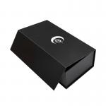 Gold Foil Printing Rectangle Magnetic Gift Box Packaging with Foam Insert and Envelope