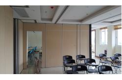 China Foldable Movable Sliding Partition Walls Floor to Ceiling 85mm Thickness supplier