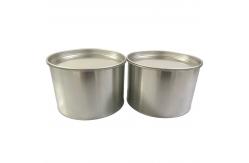 China 150ml Custom Tin Cans Offset Printing Small Round Tin Containers supplier