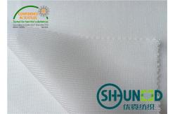 China 40D * 120D 100% Polyester Fusible Interlining Double Dot W1020D For Garments supplier