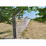 3.5mm High Tensile 10m Pvc Coated Chain Link Fence for sale