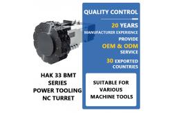 China Fast and stable tool changing speed CNC power HAK33-BMT turret supplier