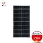 High Efficiency 550W Agricultural High Power Solar Panels Double Glass Mono Modules for sale