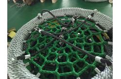 China 12cm Ring Round Playground Net Swing 100cm EN1176 Certificated supplier