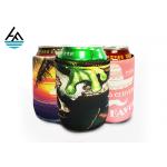Single Can Cooler Sleeve Neoprene Can Coolers For Reversible Beer Beverage