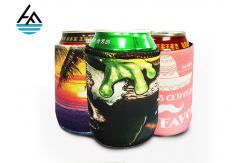 China Single Can Cooler Sleeve Neoprene Can Coolers For Reversible Beer Beverage supplier