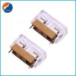 JH-510 Nylon Glass Fiber 5X20mm PCB Fuse Holder With Transparent Protective Cover for sale