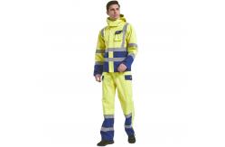 China Offshore Hivis Rain Proof Workwear Electric Preventing Coat supplier