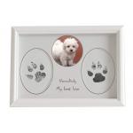 Home Decoration Pet Keepsake Frame Baby Handprints / Footprints for sale
