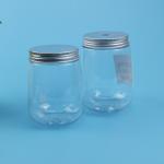U Shape 500ML Milk Tea Plastic Bottle With Screw Cap