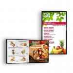 32 Inch Indoor Digital Menu Board 700 Cd/M2 Brightness Slim Design