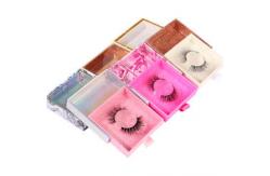 China Custom Mink Lash Boxes Recycable Private Label Eyelash Packaging Box supplier