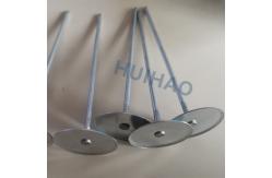 China 2.7 X 70 Mm Capped Insulation Weld Pins With Bevel Edge Washer supplier