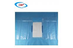 China Non Woven Disposable Pelviscopy Laparoscopy Drape Pack Blue supplier