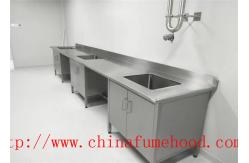 China Antirusting 304 Stainless Steel Lab Bench Multifunctional For University supplier