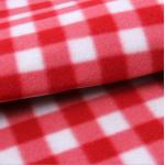 Red And White Plaid Outdoor Picnic Blanket For Park / Beach / City Green Space for sale