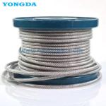 6 X 7 Galvanized Steel Wire Ropes 16mm For Highway Median And Shoulder Construction for sale