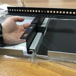 0.7-2.5mm Powder Coated Drop Ceiling Accessories Galvanized Steel for sale