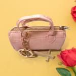 Handcrafted Polyester Small Coin Pouch Keychain Smooth Surface for sale