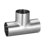 Three Socket Tee Alloy Steel Pipe Fittings Round Head DN40 NPT BSP for sale
