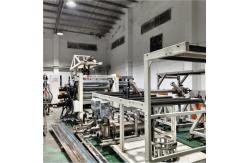 China PLC Controlled Plastic Extrusion Machine with Customized Screw Design and Extrusion Die supplier