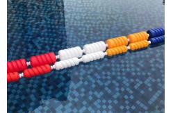 China Spirality Shape Scratch Proof 25m Swimming Pool Lane Ropes supplier