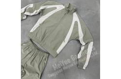 China Heat Transfer Printing Windbreaker Tracksuit Unisex Jogging Suits Custom Lables supplier