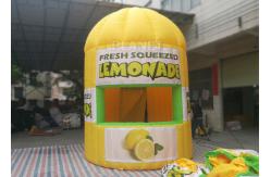 China Lightweight Inflatable Lemonade Stand One Door And One Window Long Life Span supplier