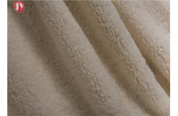 China Sherpa Polyester Fleece Bed Blanket , Super Soft Knit Blanket Heavy Double Layers supplier