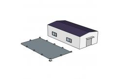 China Fabricated Steel Frame Structure Prefab Workshop Peb Warehouse Easily Disassembled supplier