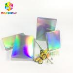 Rectangle Folding Hologram Paper Packaging Box For Cosmetics Eyelash Brush Facial Mask