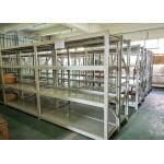Blue Or White Color Light Duty Metal Shelving Warehouse Storage Racks 4 Layers for sale