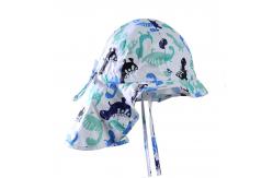 China UPF Summer Childrens Bucket Hats Cotton fabric Washable ODM OEM supplier