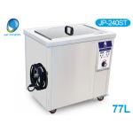 77L Stainless Steel Digital Timer Industrial Equipment Ultrasonic Cleaner 1200W for sale