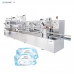 80-120pcs / Pack Wet Wiping Making Machine Mechanical Driven Type for sale