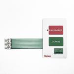 Superior Insulation Resistance Polyester Membrane Switch Panel For High-Precision Applications