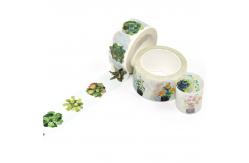 China Journal Planner Sample Card Washi Tapes Waterproof Washi Paper Masking Adhesive Tape supplier