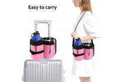 China Luggage Travel Cup Holder Durable Free Hand Fits All Suitcase Handles supplier