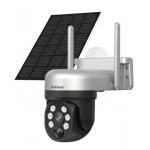 Waterproof Outdoor IP65 Wireless Wifi 4MP Solar Panel Power PIR Battery Security Camera Human Detection 2-Way Audio for sale