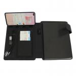 Custom Logo Wireless Charging Notebook Multifunctional Organizer For Business