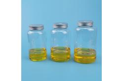 China 500ml 17oz Milk Tea PET Plastic Beverage Jar With PP Screw Cap supplier