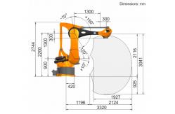 China Robot Axis 5 KR 700 PA Kuka Robot Arm  For Palletizing Industry supplier