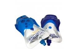 China 110 Microns Juice Spout Pouch Gravure Print Reusable Baby Food Pouches LDPE supplier