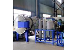 China Intermittent Induction Vacuum Heating Carbonisation Furnace Medium Frequency PLC Control supplier
