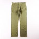 Mens Casual Elasticated Waist Straight Leg Linen Trousers Solid Color Customized for sale