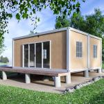 Sandwich Panel Portable Living Containers For Insulation And Protection for sale