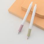 0.5mm Simple Plastic Press Creative Gel Ink Pen Fluent Writing Soft Grip Quick Dry Ink for sale
