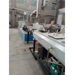 PVC Two Cavity Conduit Extrusion Line 12 - 63mm Double Outlet Pipe Making Machine