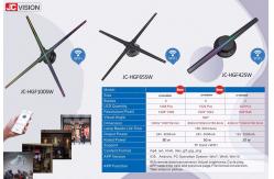 China Android 3D Holographic Display Fan 3D Hologram Air Projector 60CM supplier